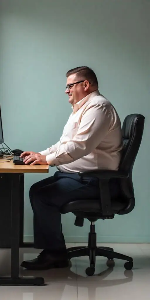 Sedentary worker - high risk for T2D
